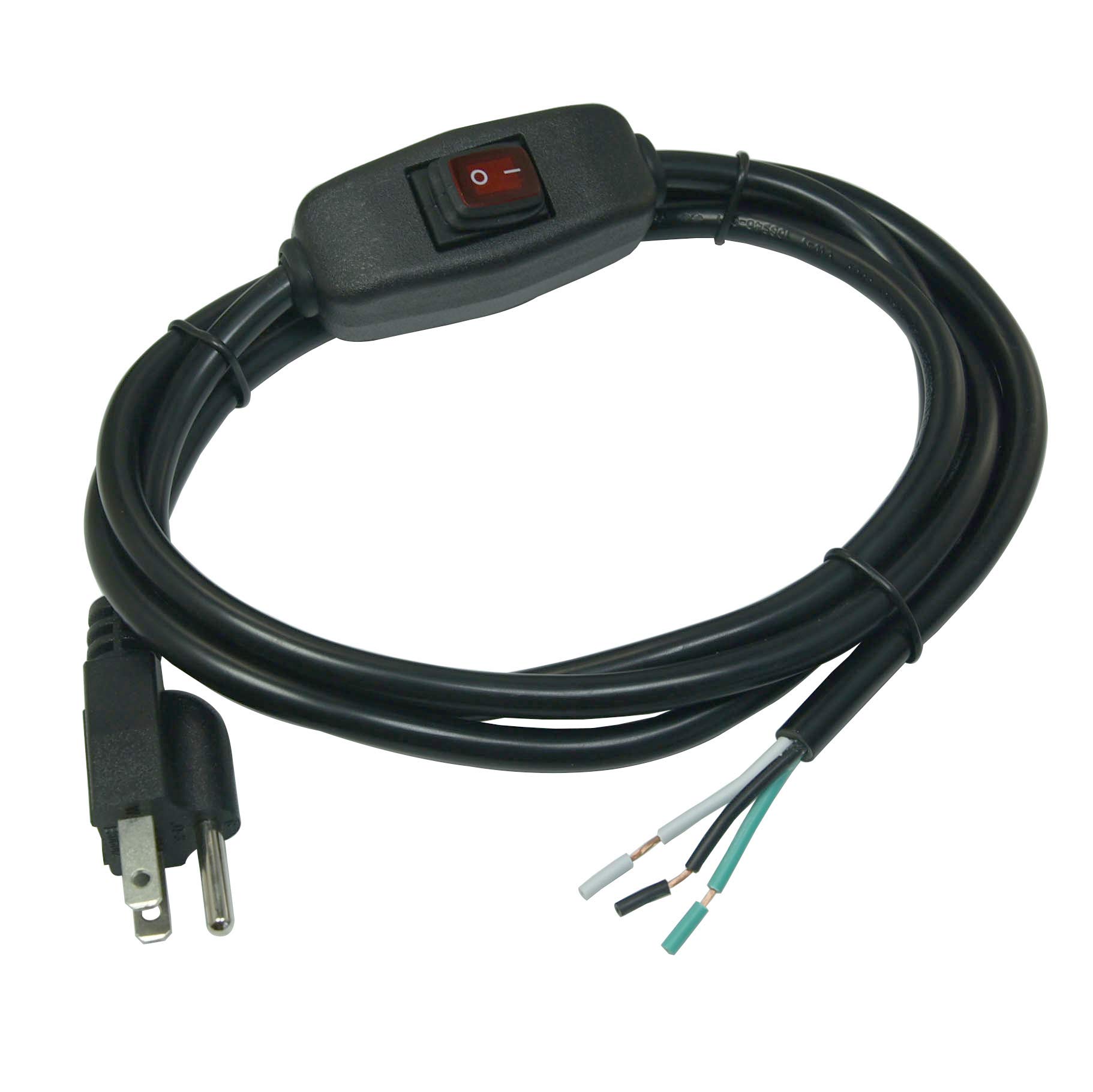 Amazon.com: 6ft 18 Gauge 3 Prong Heavy Duty Replacement Power